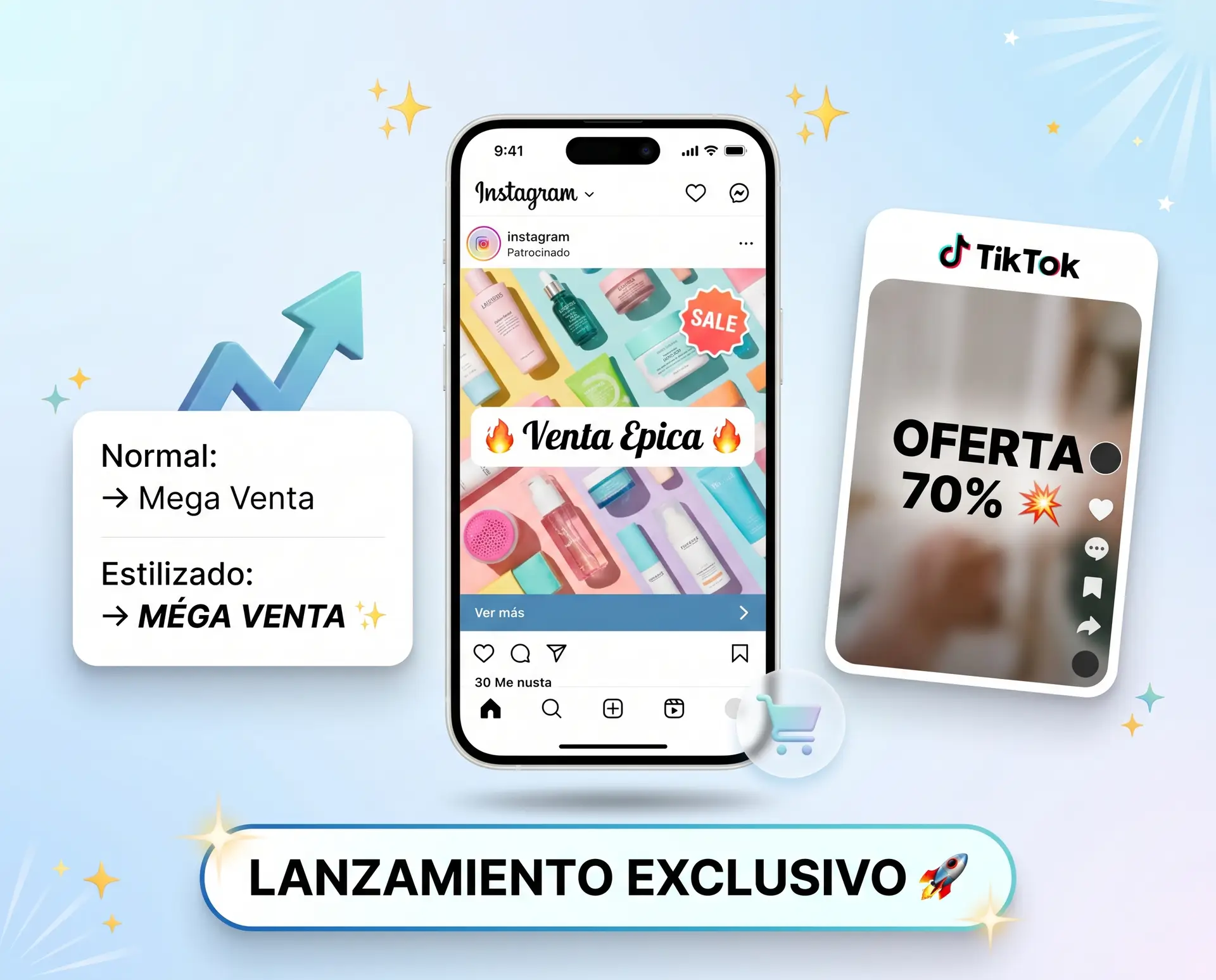 Letras aesthetic para anuncios