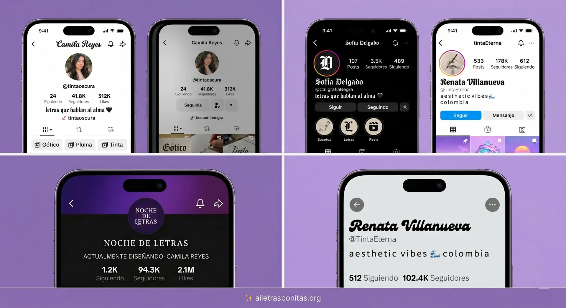 Generador de letras bonitas aesthetic para copiar y pegar en Instagram, TikTok y WhatsApp