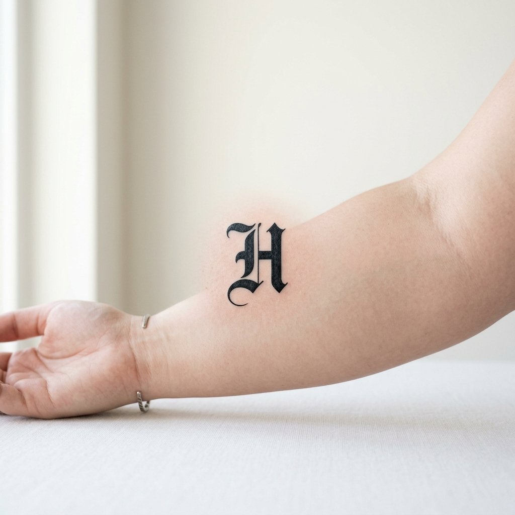 Tatuajes letras goticas